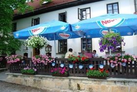 zahradní restaurace penzion Sportturia